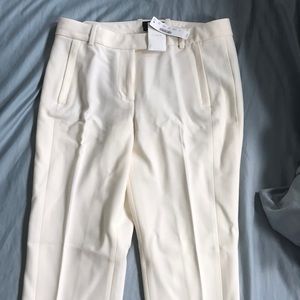 J Crew Maddie Style white dress slacks NWT